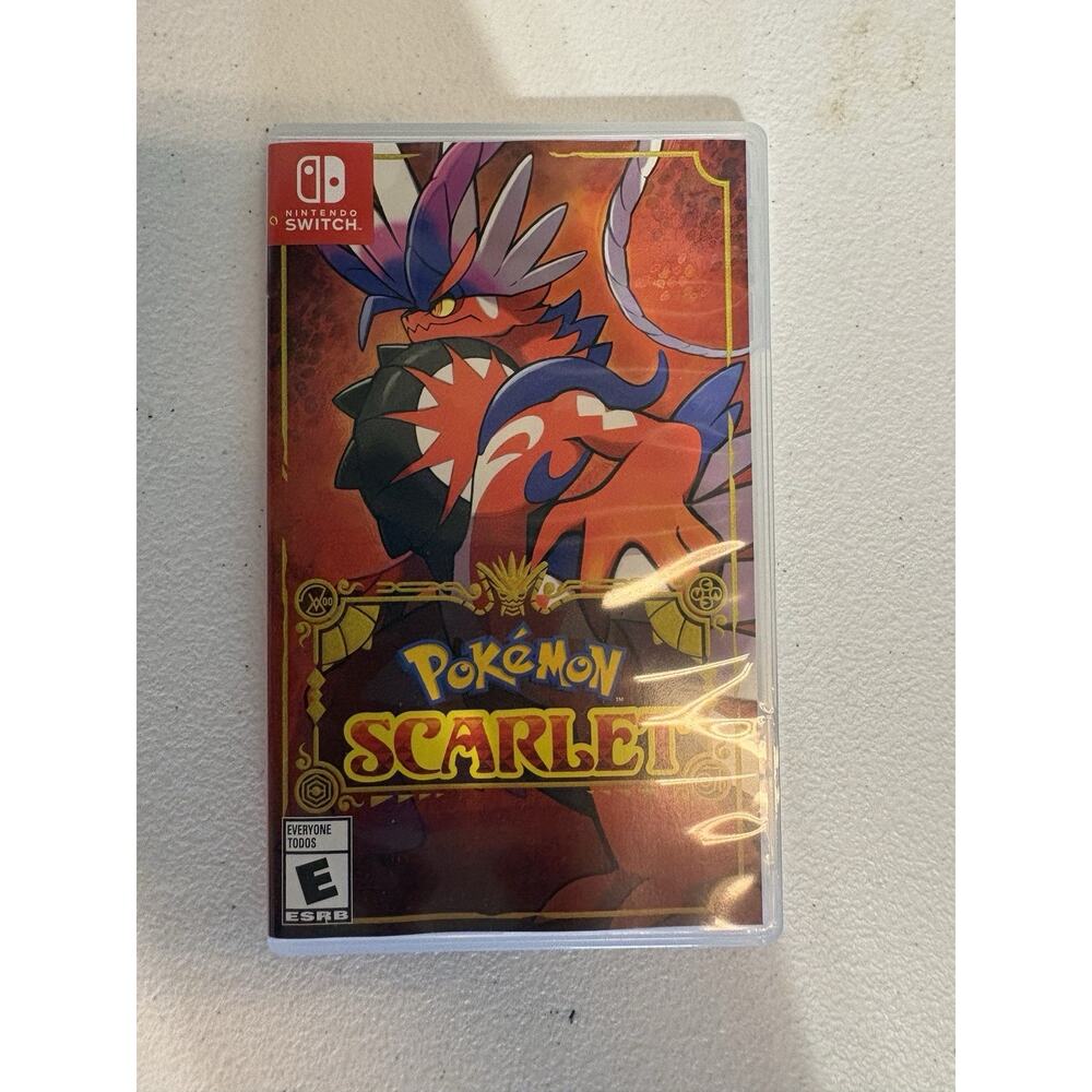 Case Only - Nintendo Pokemon Scarlet Nintendo Switch